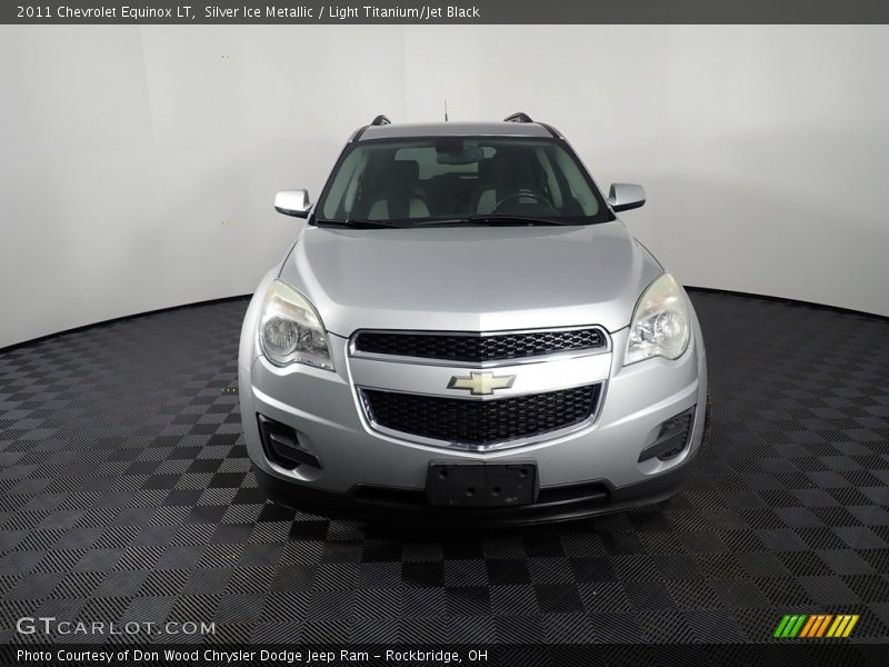 Silver Ice Metallic / Light Titanium/Jet Black 2011 Chevrolet Equinox LT