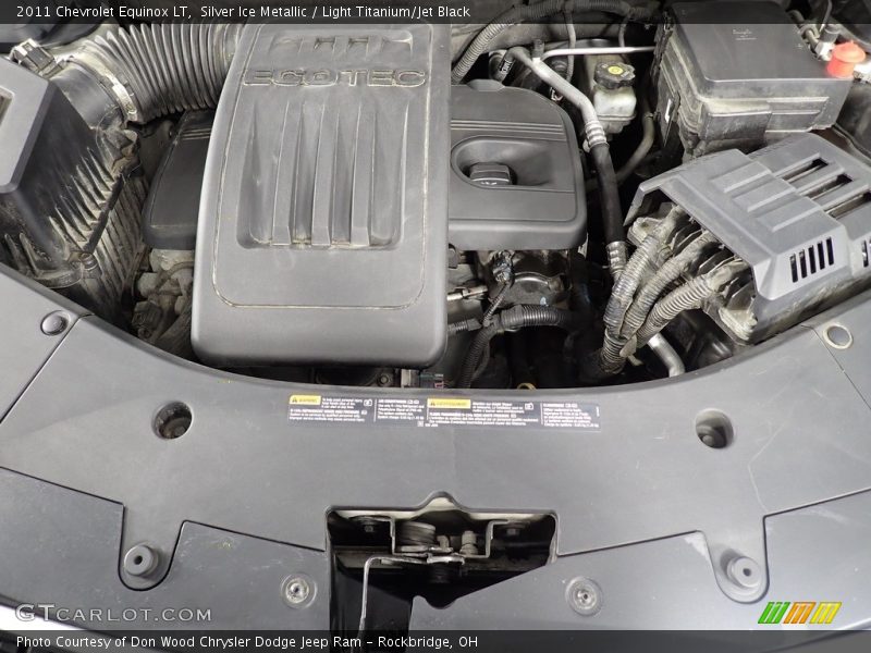 Silver Ice Metallic / Light Titanium/Jet Black 2011 Chevrolet Equinox LT