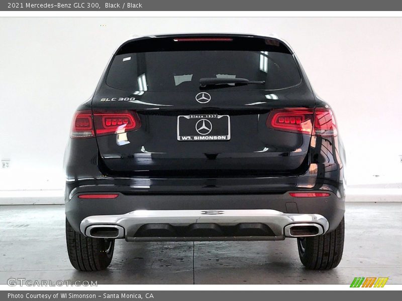 Black / Black 2021 Mercedes-Benz GLC 300