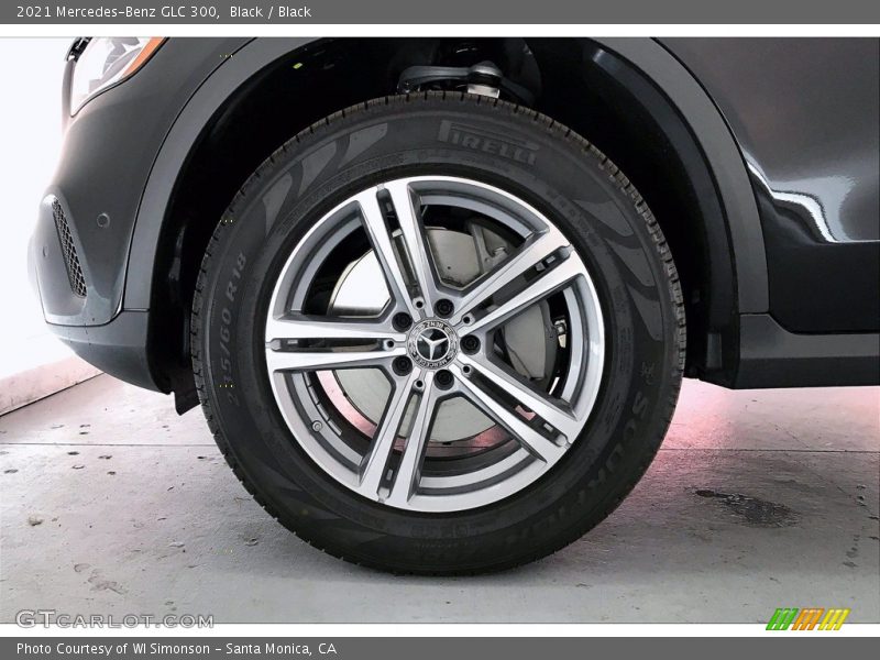 Black / Black 2021 Mercedes-Benz GLC 300