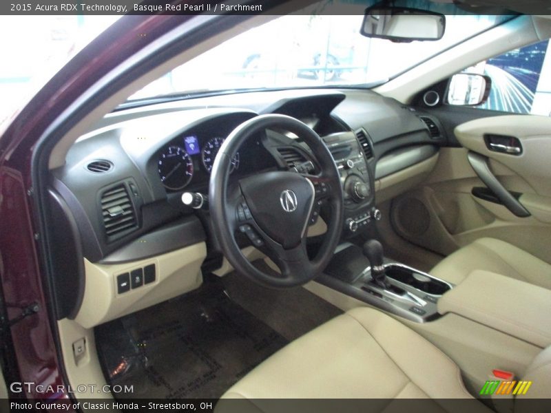 Parchment Interior - 2015 RDX Technology 