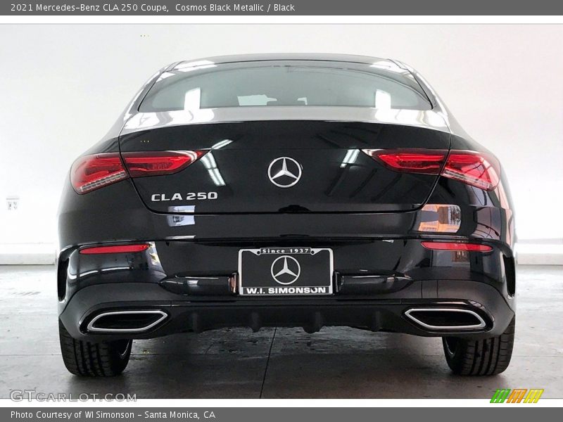 Cosmos Black Metallic / Black 2021 Mercedes-Benz CLA 250 Coupe