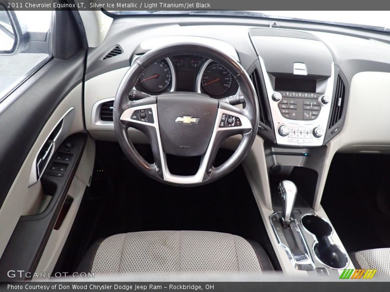 Silver Ice Metallic / Light Titanium/Jet Black 2011 Chevrolet Equinox LT