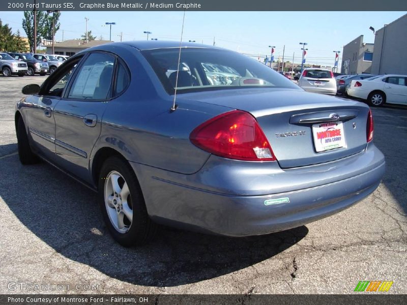 Graphite Blue Metallic / Medium Graphite 2000 Ford Taurus SES