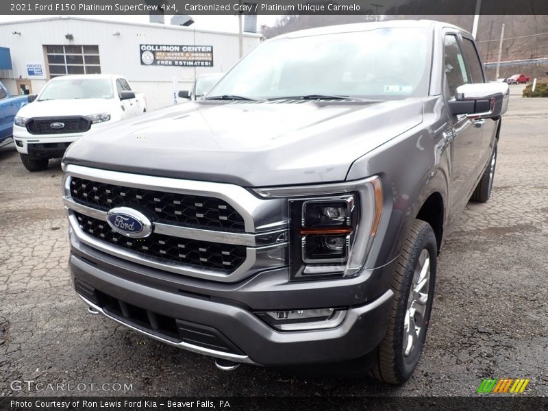 Carbonized Gray / Platinum Unique Carmelo 2021 Ford F150 Platinum SuperCrew 4x4