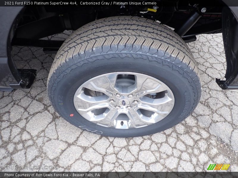 Carbonized Gray / Platinum Unique Carmelo 2021 Ford F150 Platinum SuperCrew 4x4