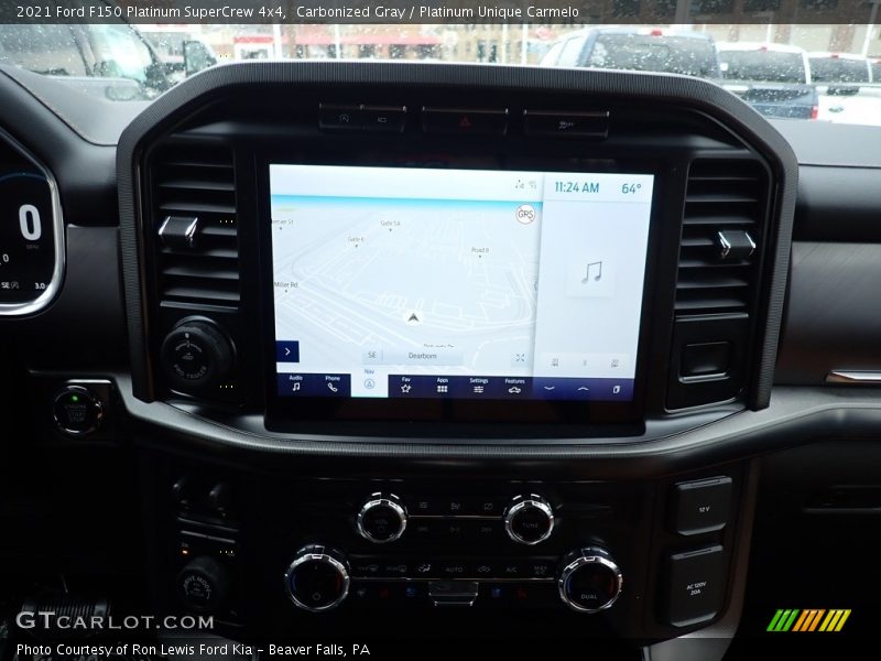 Carbonized Gray / Platinum Unique Carmelo 2021 Ford F150 Platinum SuperCrew 4x4