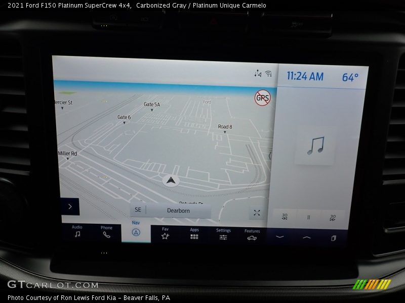 Carbonized Gray / Platinum Unique Carmelo 2021 Ford F150 Platinum SuperCrew 4x4