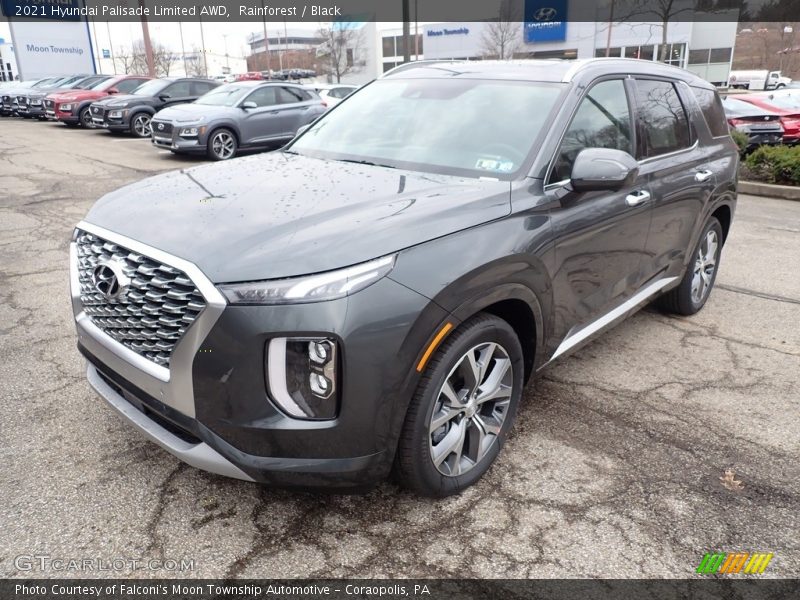 Rainforest / Black 2021 Hyundai Palisade Limited AWD