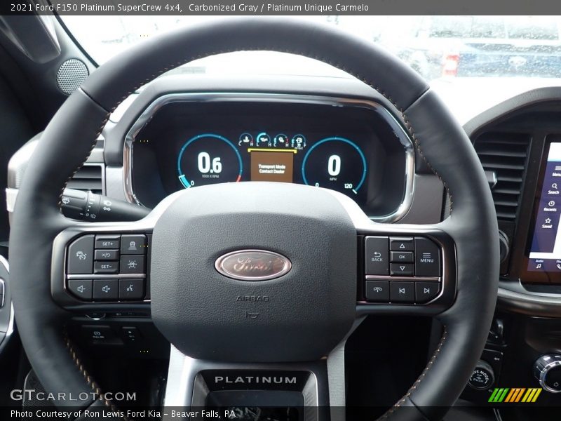  2021 F150 Platinum SuperCrew 4x4 Steering Wheel