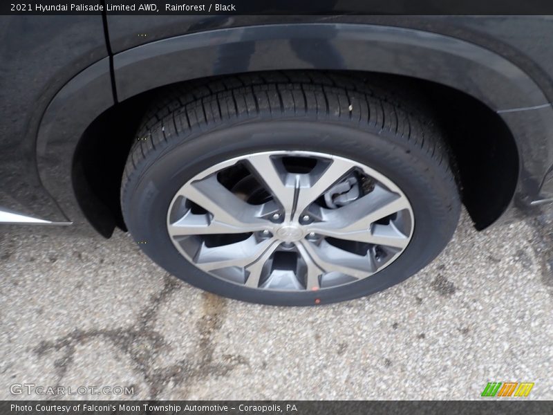 Rainforest / Black 2021 Hyundai Palisade Limited AWD