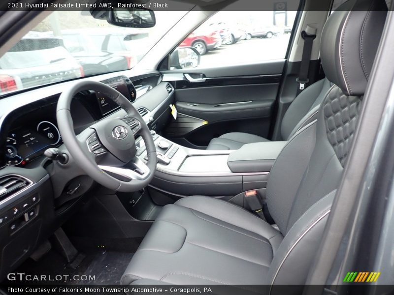 Rainforest / Black 2021 Hyundai Palisade Limited AWD