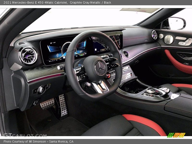 Graphite Gray Metallic / Black 2021 Mercedes-Benz E 450 4Matic Cabriolet