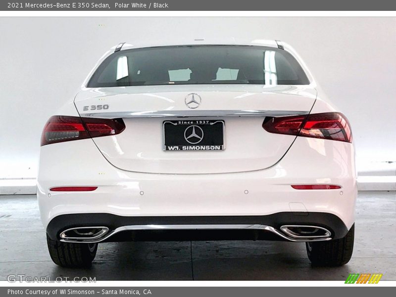 Polar White / Black 2021 Mercedes-Benz E 350 Sedan