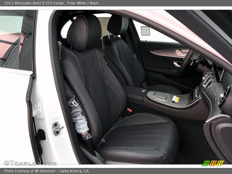 Polar White / Black 2021 Mercedes-Benz E 350 Sedan