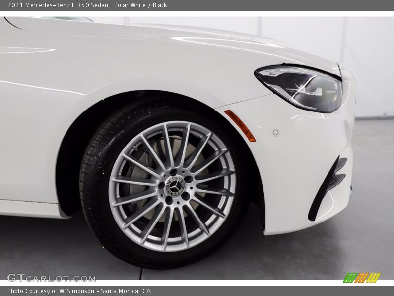 Polar White / Black 2021 Mercedes-Benz E 350 Sedan