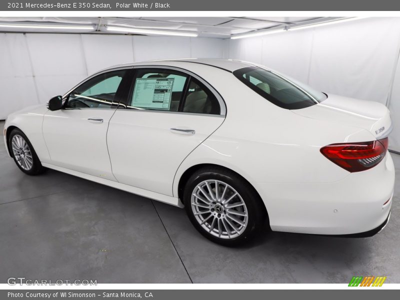 Polar White / Black 2021 Mercedes-Benz E 350 Sedan