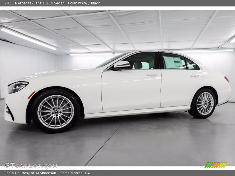 Polar White / Black 2021 Mercedes-Benz E 350 Sedan