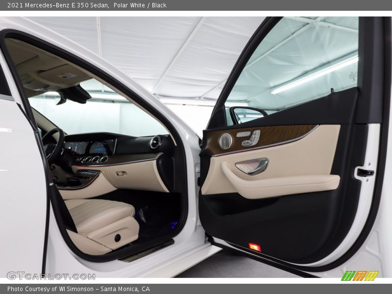 Polar White / Black 2021 Mercedes-Benz E 350 Sedan