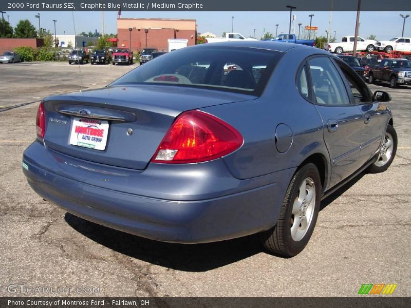 Graphite Blue Metallic / Medium Graphite 2000 Ford Taurus SES
