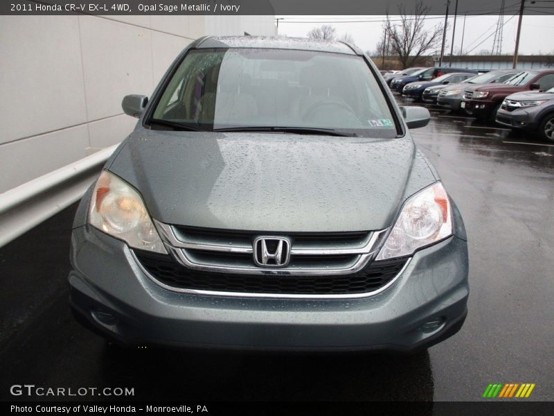 Opal Sage Metallic / Ivory 2011 Honda CR-V EX-L 4WD