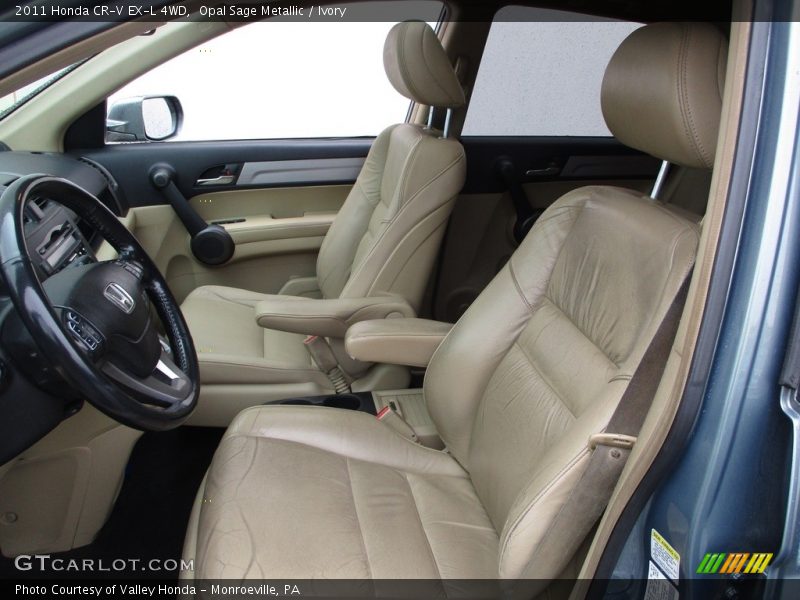 Opal Sage Metallic / Ivory 2011 Honda CR-V EX-L 4WD