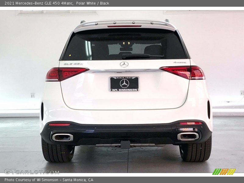 Polar White / Black 2021 Mercedes-Benz GLE 450 4Matic