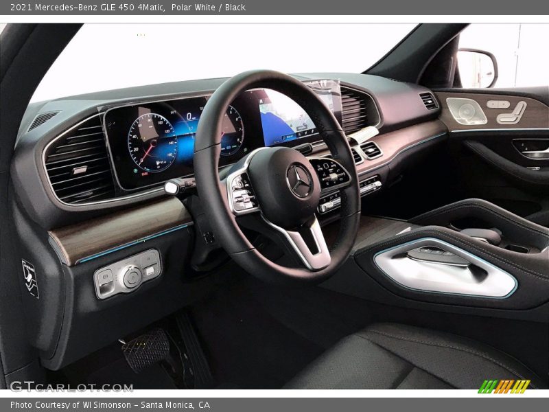 Polar White / Black 2021 Mercedes-Benz GLE 450 4Matic