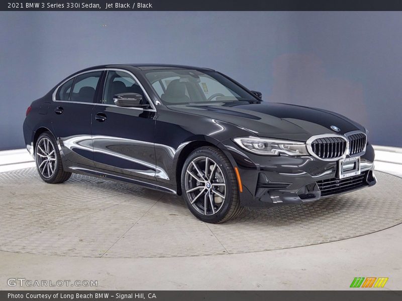 Jet Black / Black 2021 BMW 3 Series 330i Sedan
