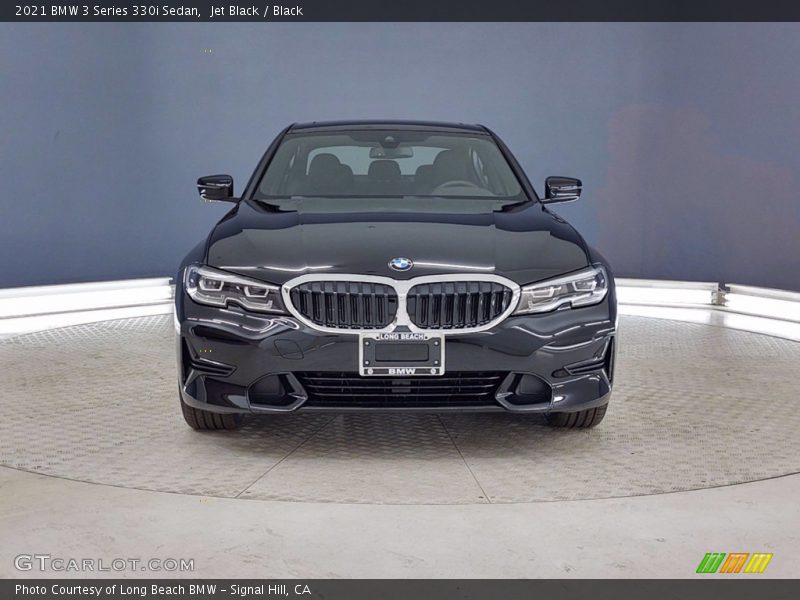 Jet Black / Black 2021 BMW 3 Series 330i Sedan