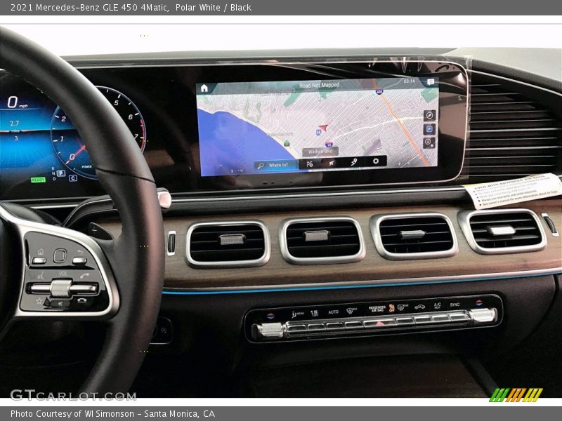 Polar White / Black 2021 Mercedes-Benz GLE 450 4Matic