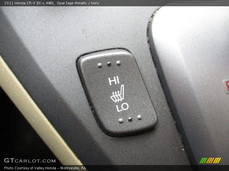 Opal Sage Metallic / Ivory 2011 Honda CR-V EX-L 4WD