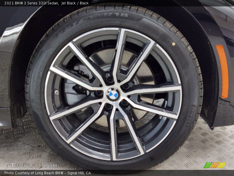 Jet Black / Black 2021 BMW 3 Series 330i Sedan