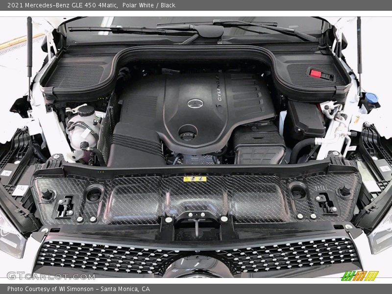 Polar White / Black 2021 Mercedes-Benz GLE 450 4Matic