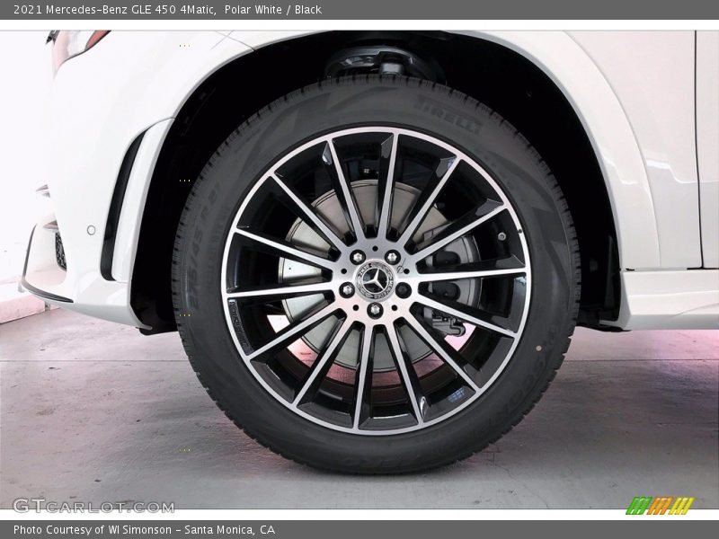 Polar White / Black 2021 Mercedes-Benz GLE 450 4Matic