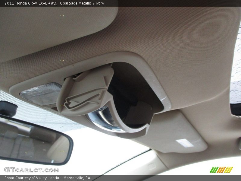 Opal Sage Metallic / Ivory 2011 Honda CR-V EX-L 4WD