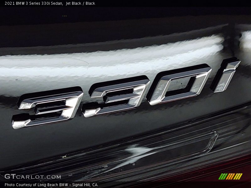 Jet Black / Black 2021 BMW 3 Series 330i Sedan