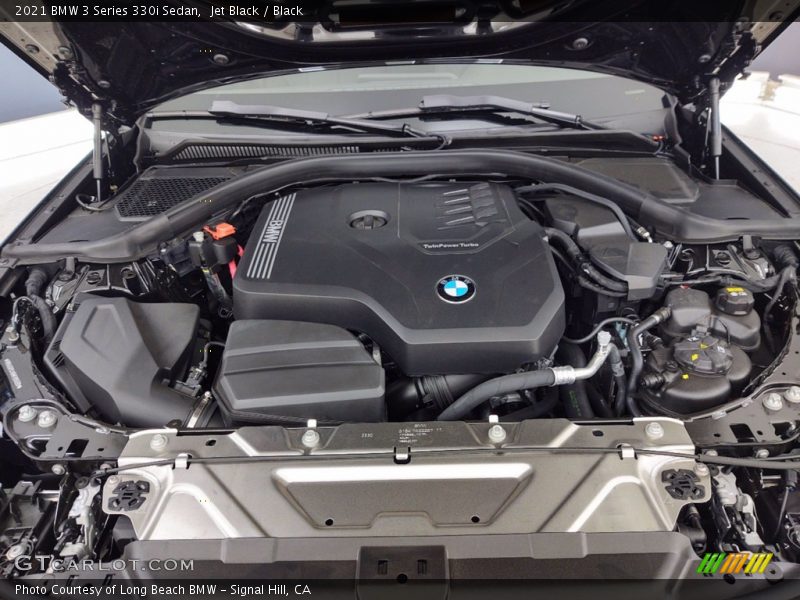 Jet Black / Black 2021 BMW 3 Series 330i Sedan