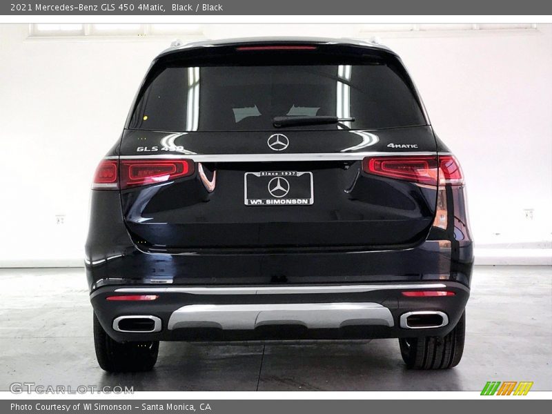 Black / Black 2021 Mercedes-Benz GLS 450 4Matic