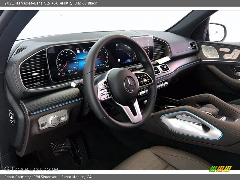 Black / Black 2021 Mercedes-Benz GLS 450 4Matic