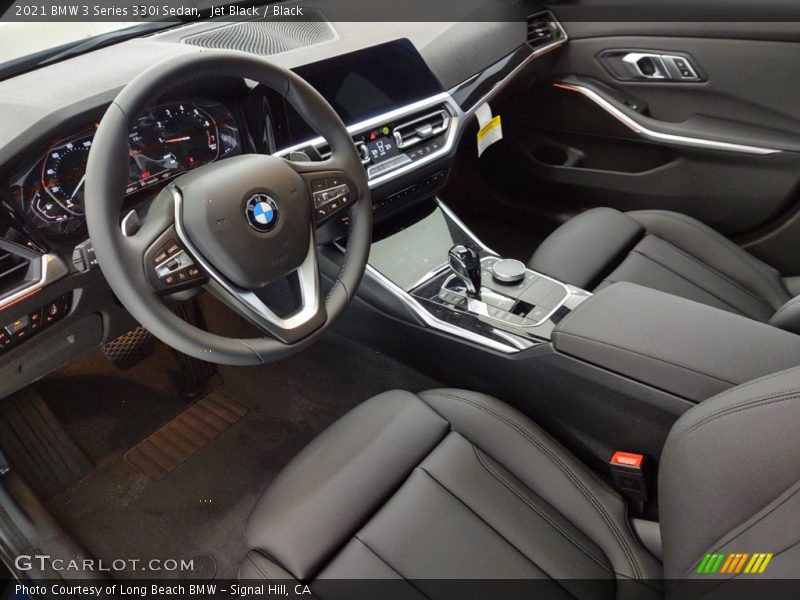 Jet Black / Black 2021 BMW 3 Series 330i Sedan