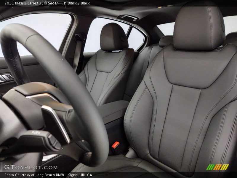 Jet Black / Black 2021 BMW 3 Series 330i Sedan