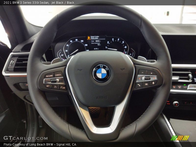 Jet Black / Black 2021 BMW 3 Series 330i Sedan