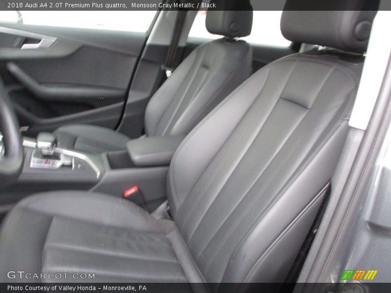 Monsoon Gray Metallic / Black 2018 Audi A4 2.0T Premium Plus quattro