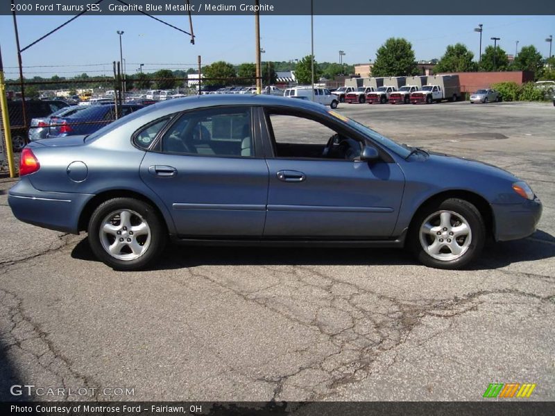 Graphite Blue Metallic / Medium Graphite 2000 Ford Taurus SES
