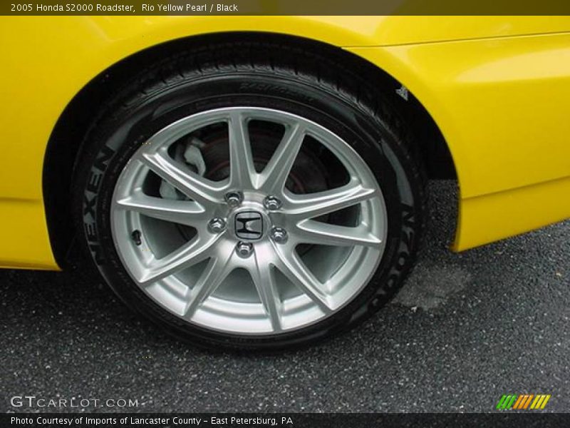 Rio Yellow Pearl / Black 2005 Honda S2000 Roadster
