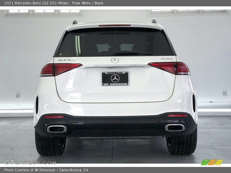 Polar White / Black 2021 Mercedes-Benz GLE 350 4Matic