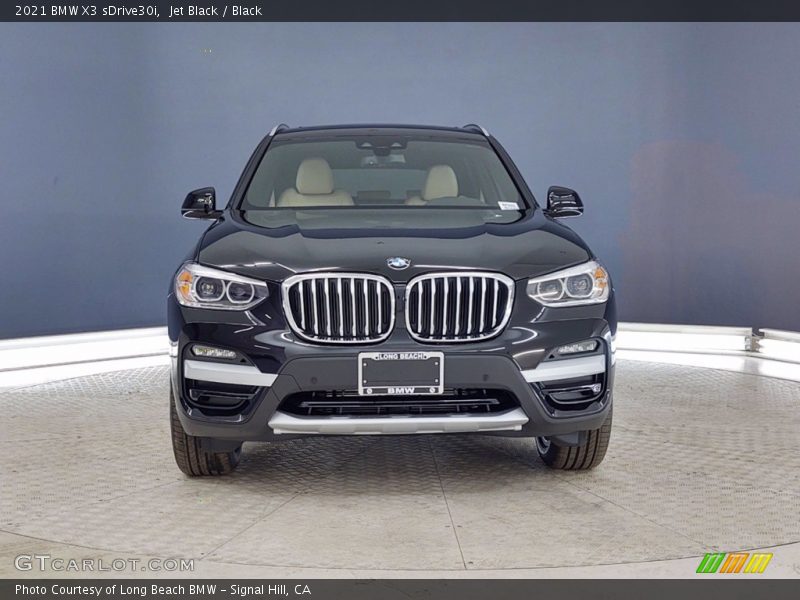 Jet Black / Black 2021 BMW X3 sDrive30i