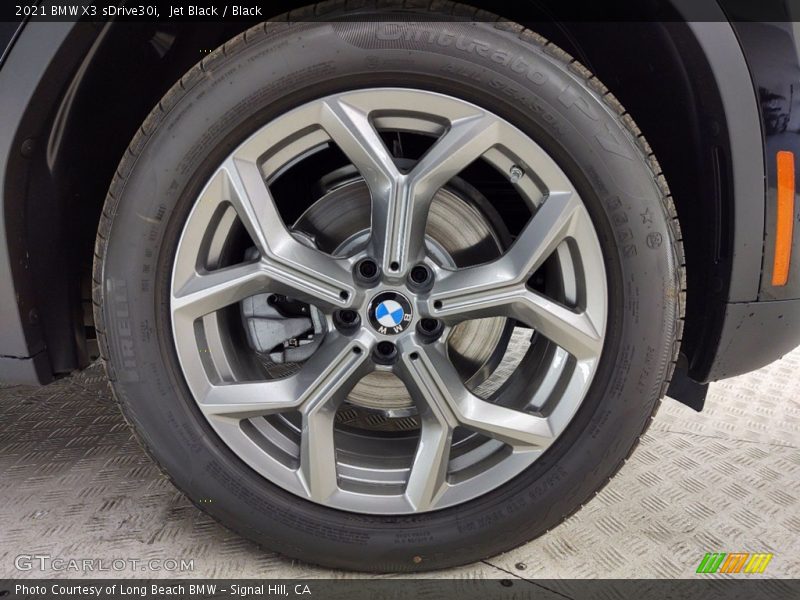Jet Black / Black 2021 BMW X3 sDrive30i