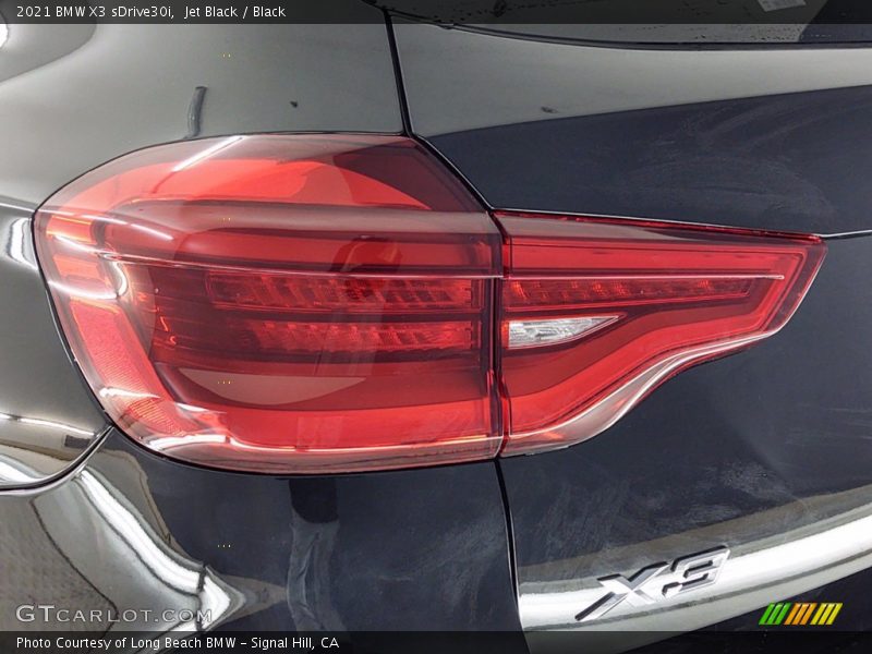 Jet Black / Black 2021 BMW X3 sDrive30i